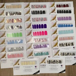 Color street nail strips bundle of 26!!!